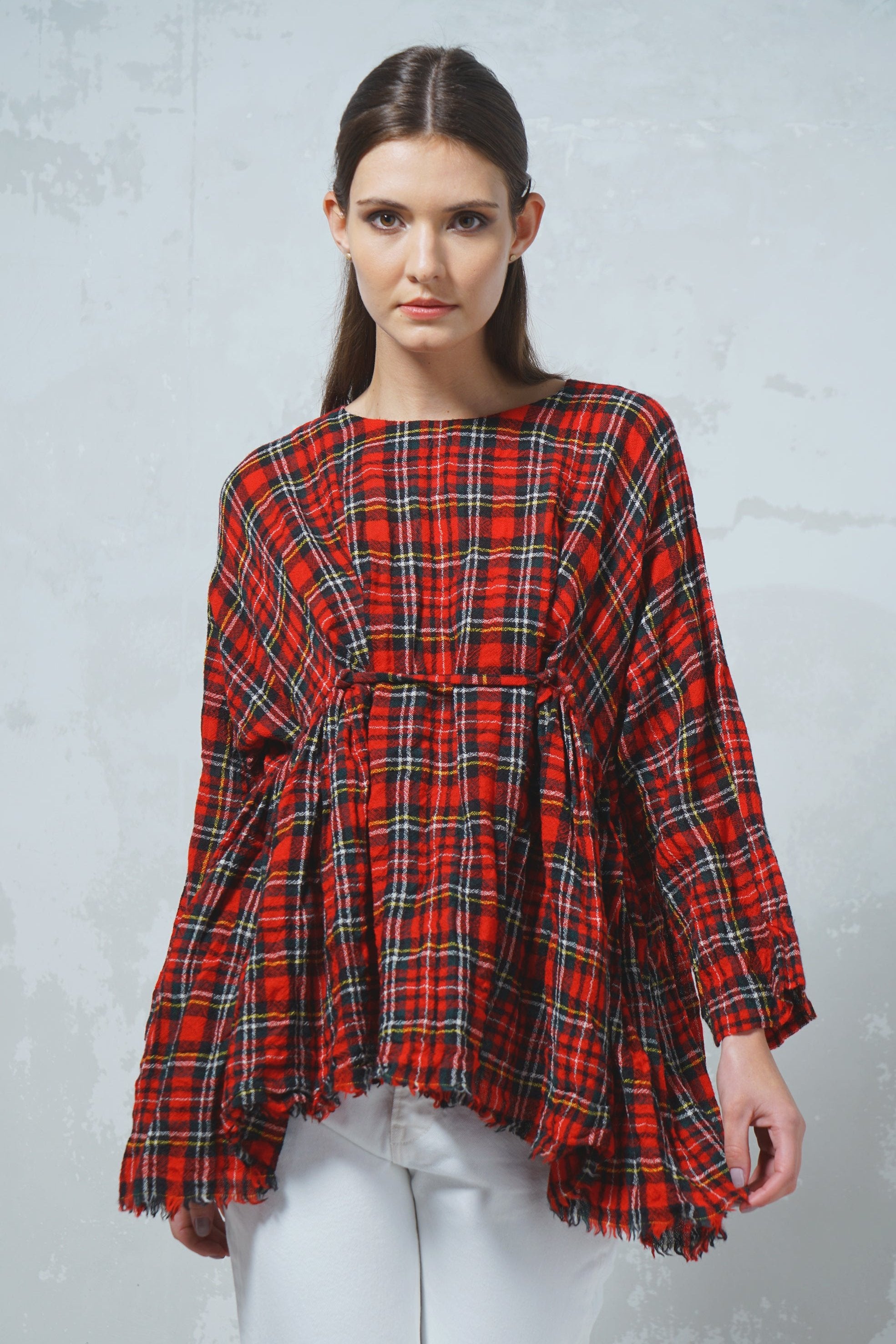 TOP TARTAN DANIELA GREGIS