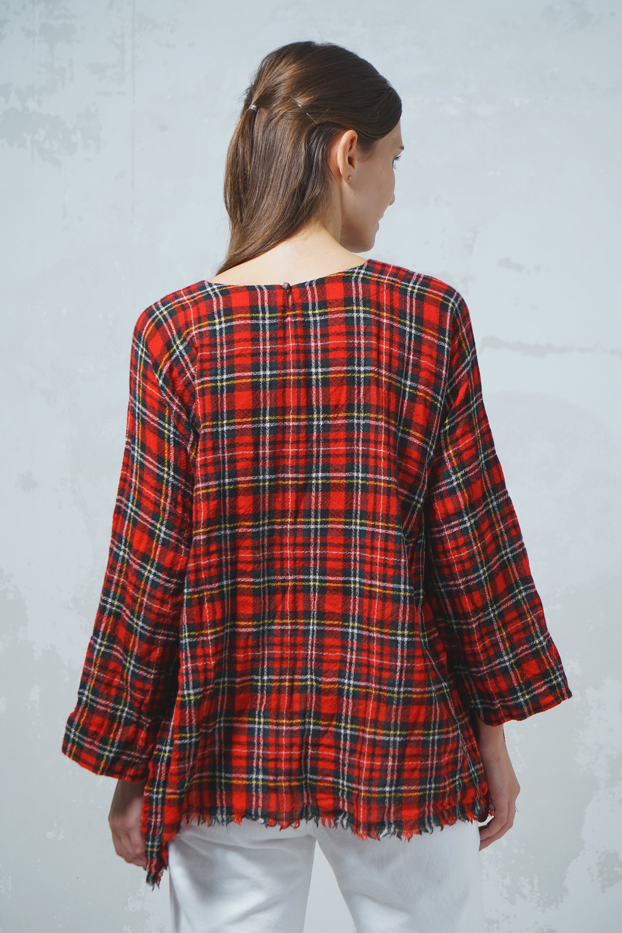 TOP TARTAN DANIELA GREGIS